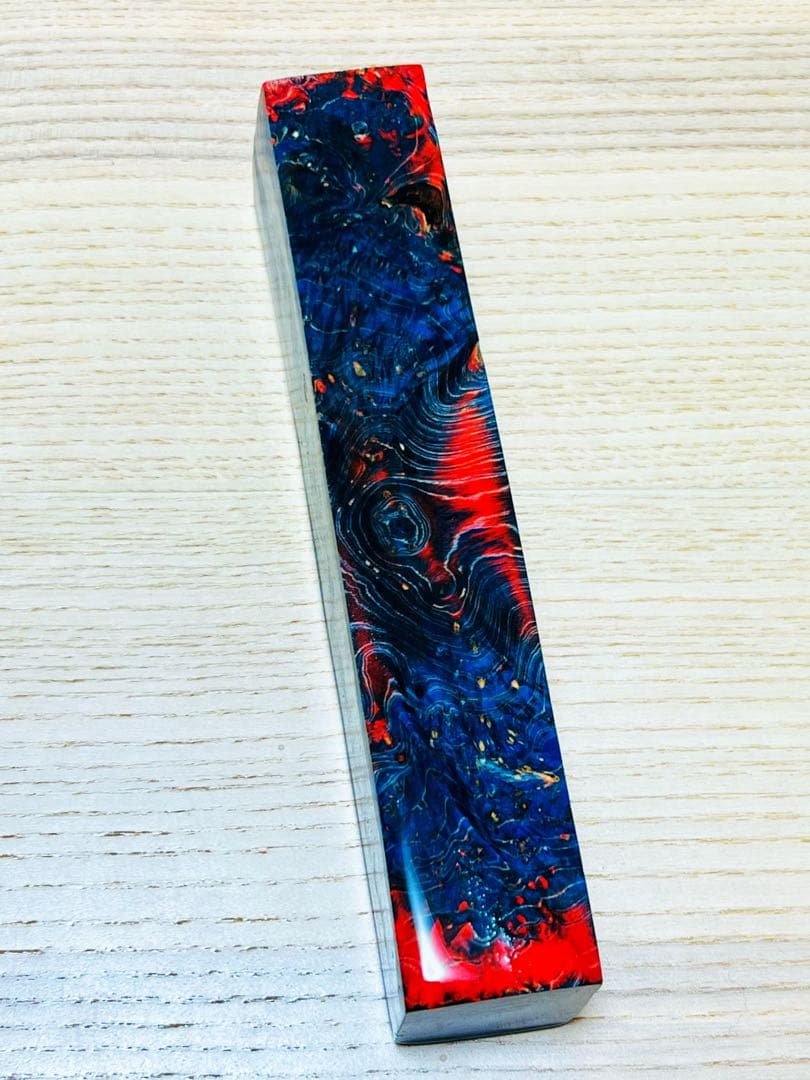 スタビライズドウッド　メープルバール　瘤材B4607