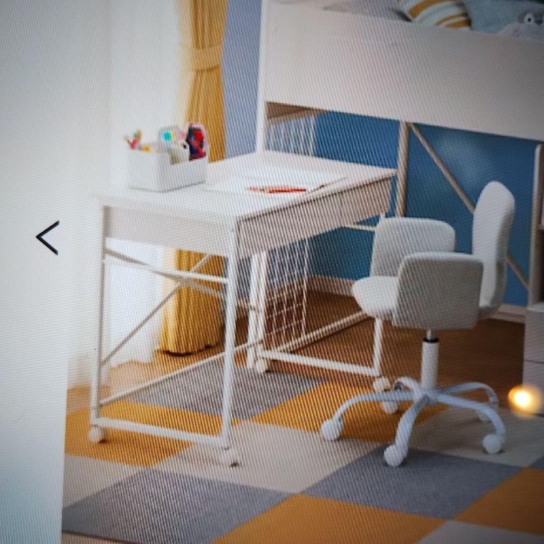 【愛知西三河引取限定】新品　ニトリデスク 引き出し2つ付