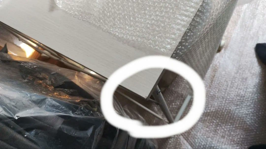 【愛知西三河引取限定】新品　ニトリデスク 引き出し2つ付