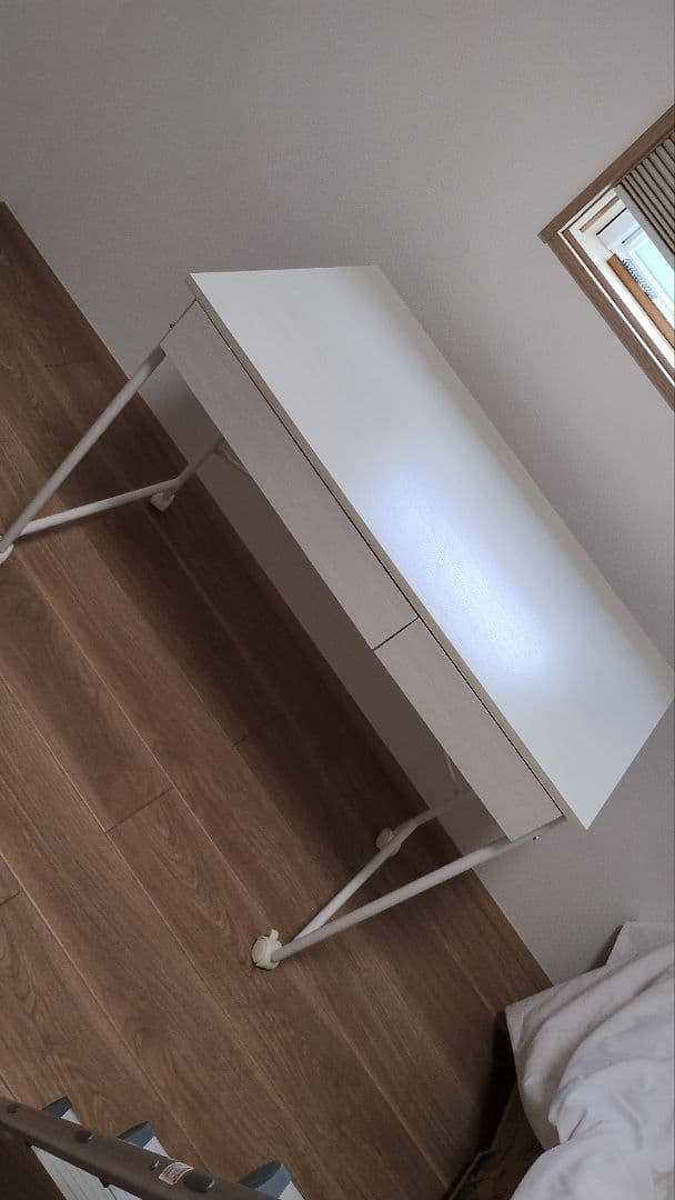 【愛知西三河引取限定】新品　ニトリデスク 引き出し2つ付