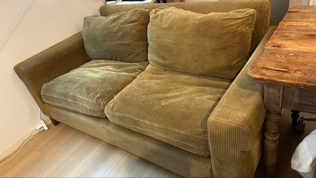 【さらにお値下げしました】TRUCK FURNITURE 2人掛けソファ