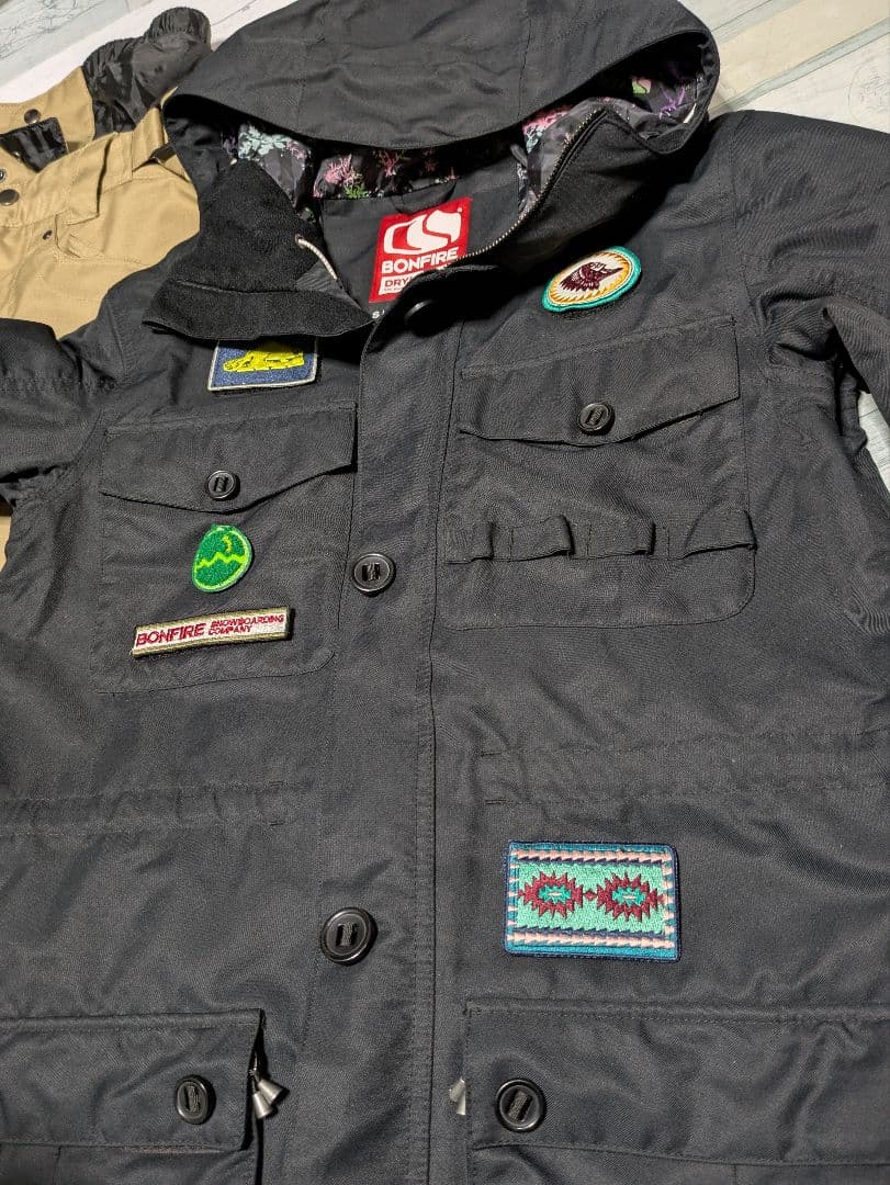 BONFIRE メンズスノボードスノボースキーウェア　サイズS