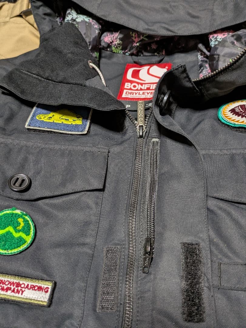 BONFIRE メンズスノボードスノボースキーウェア　サイズS