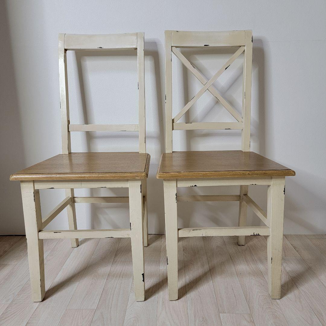 東谷 ブロッサム ダイニングチェア イス2脚 COL-019