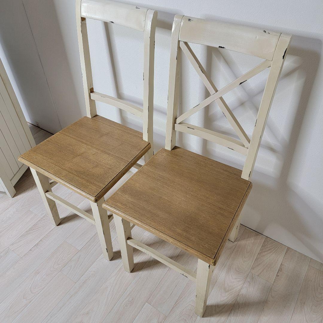 東谷 ブロッサム ダイニングチェア イス2脚 COL-019