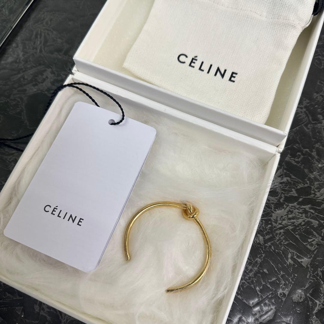 値下げしました‼️ セリーヌ　ノットバングル　Sサイズ　バングル　CELINE