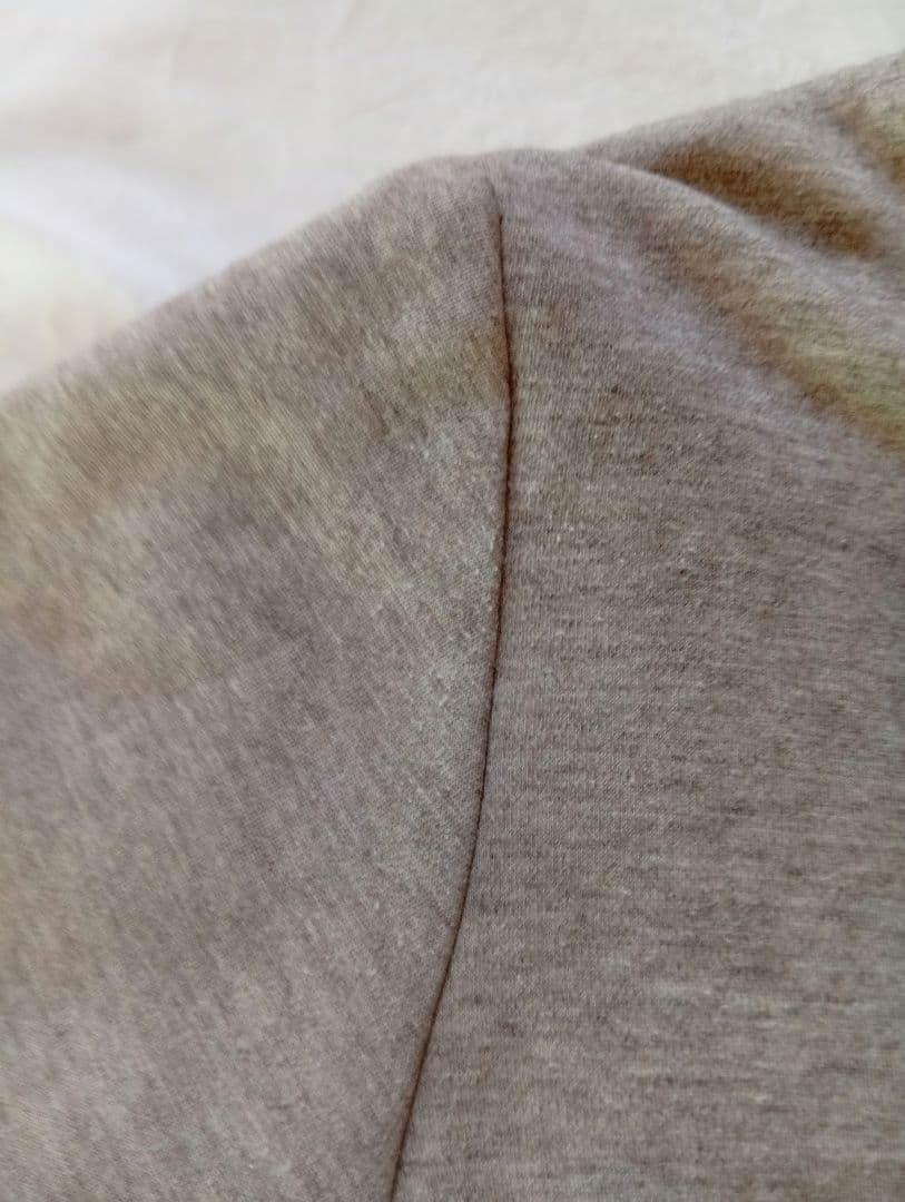 プリスティンジャケット　ヤク混　　オーガニックコットン　中綿　コットンボール柄