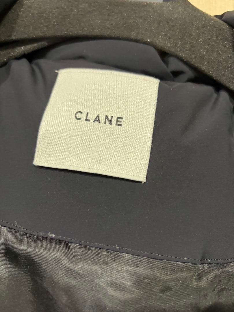 ジャケット・アウター CLANE BALLOON HOODIE LONG DOWN COAT