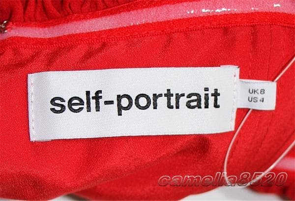 S*C様 セルフポートレイト オールインワン ジャンプスーツ プリーツ オフショ