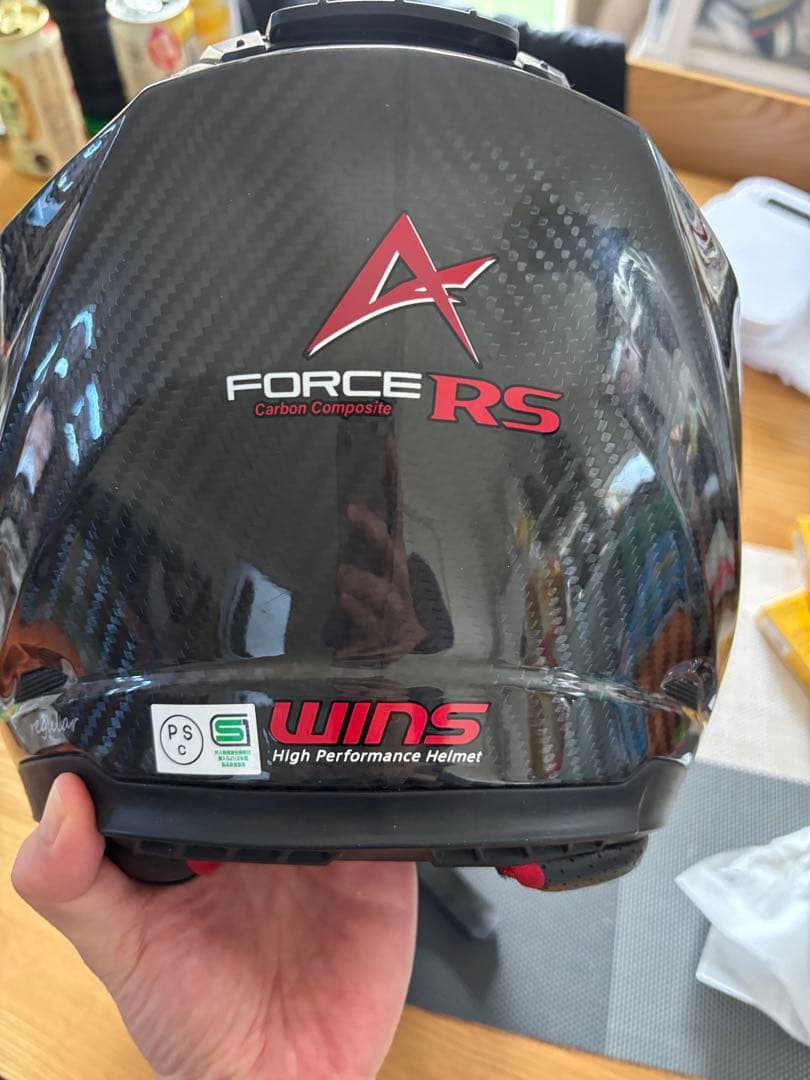 WINS A-FORCE RS ヘルメット　黒