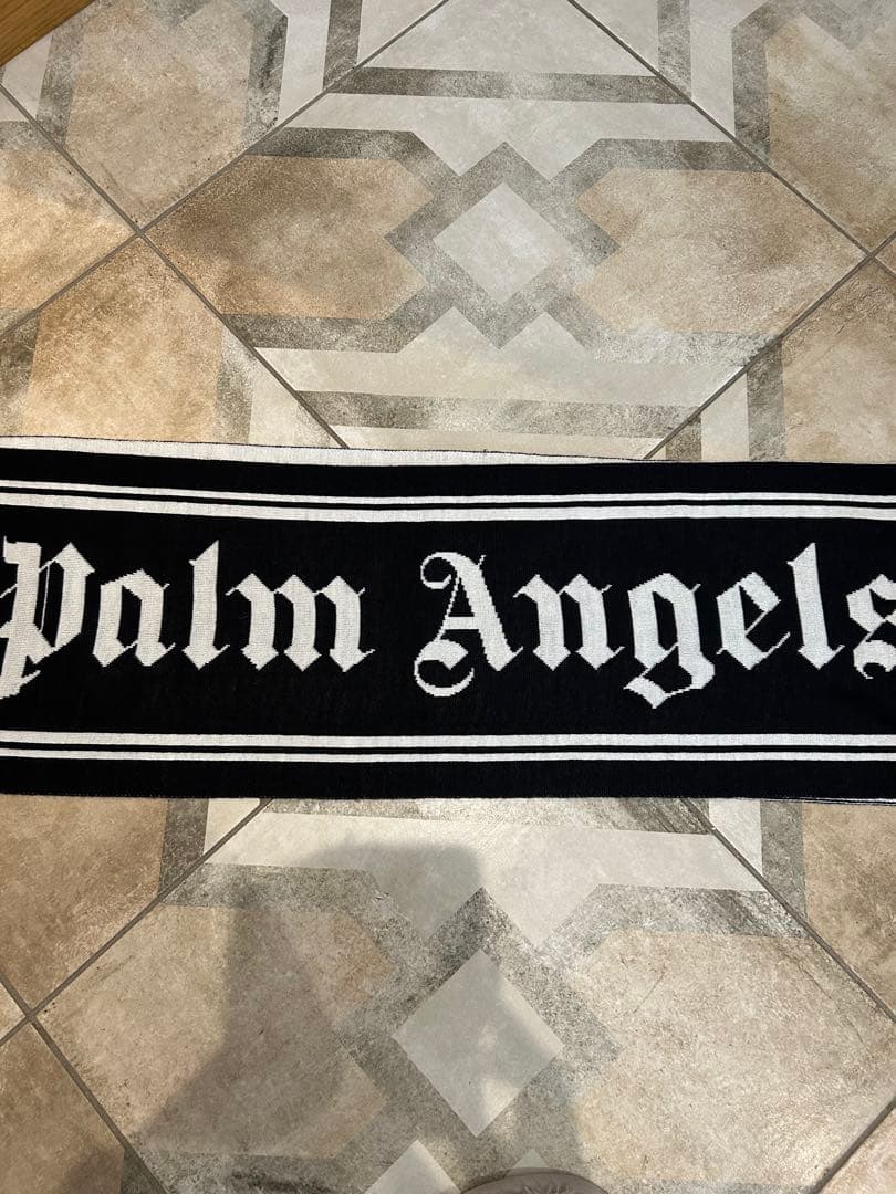 palm angels クラシックロゴ　スカーフ　マフラー　パームエンジェルス