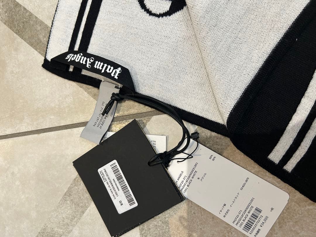 palm angels クラシックロゴ　スカーフ　マフラー　パームエンジェルス