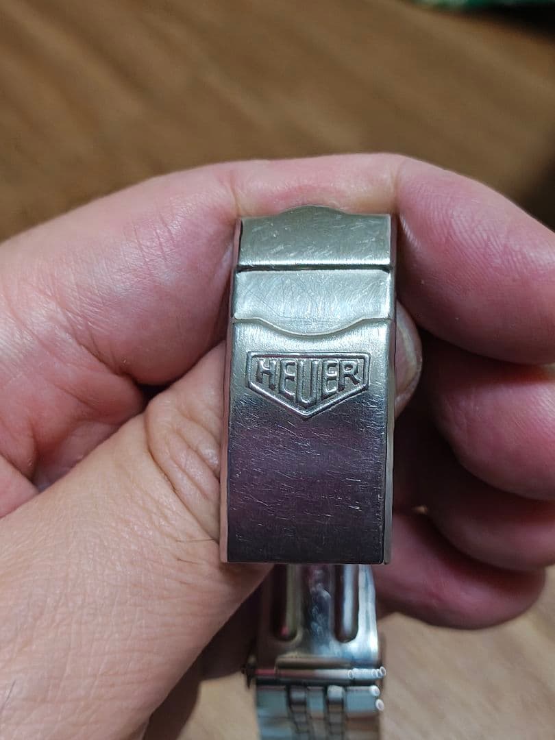 【かずたろう　ジャンク・希少】ホイヤー（旧ロゴ）ブレスレット