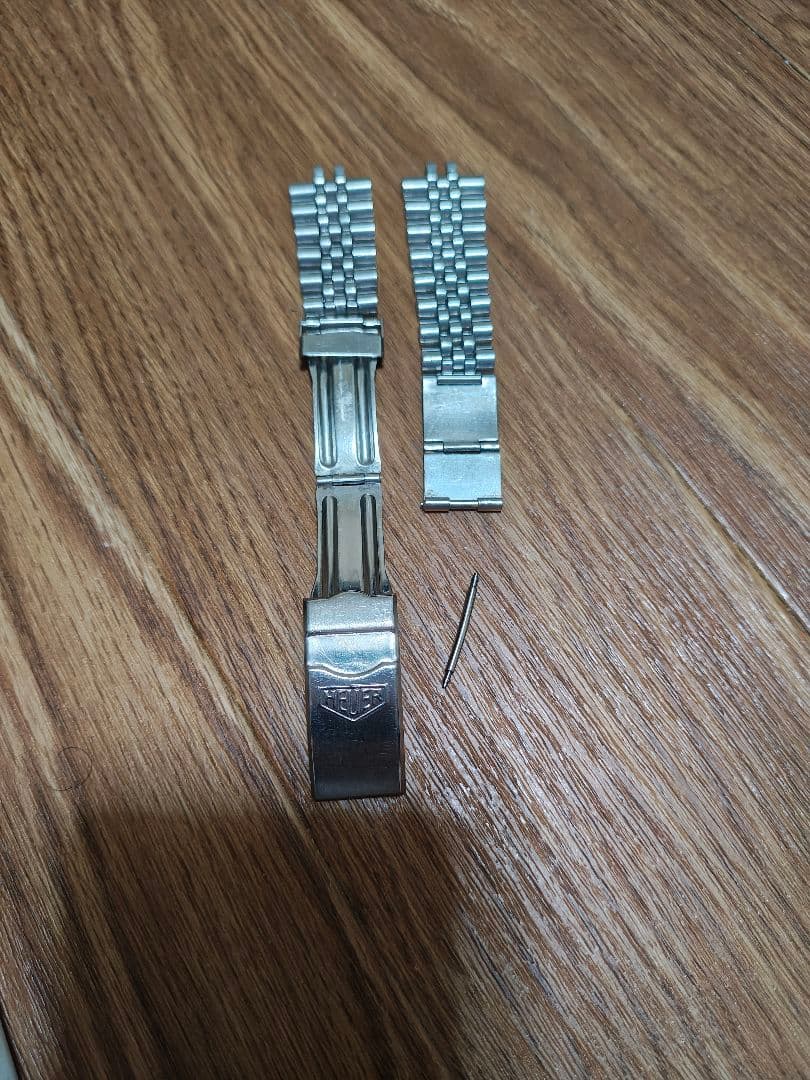 【かずたろう　ジャンク・希少】ホイヤー（旧ロゴ）ブレスレット