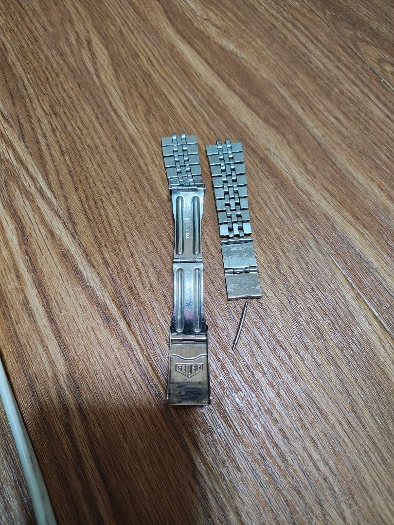 【かずたろう　ジャンク・希少】ホイヤー（旧ロゴ）ブレスレット