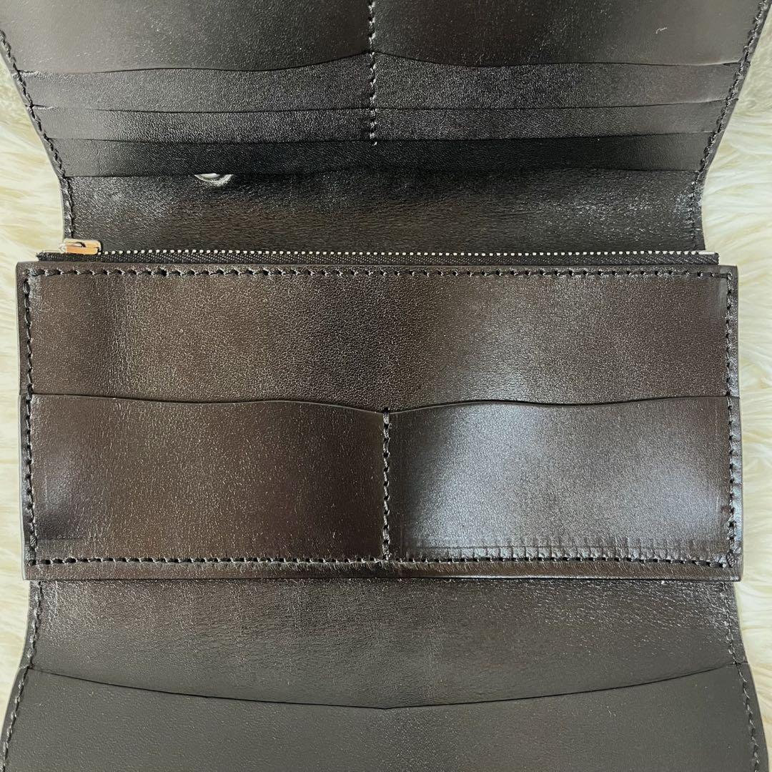 【新品未使用】ALUZUNI アルズニ　エレファントレザー　象革　長財布