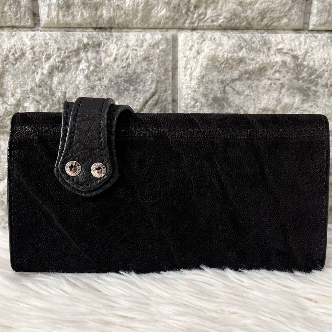 【新品未使用】ALUZUNI アルズニ　エレファントレザー　象革　長財布