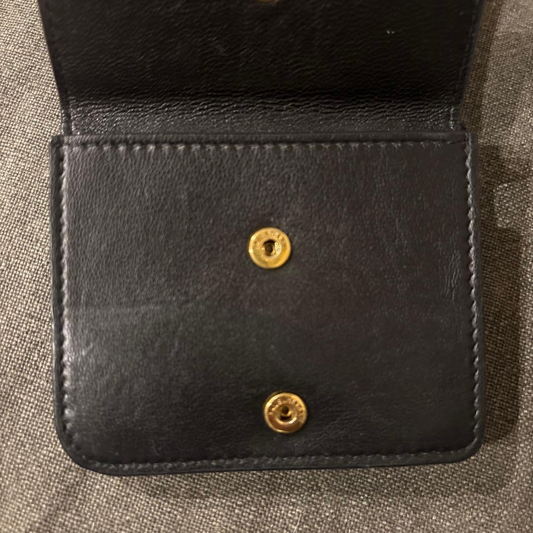 バレンシアガ　黒　二つ折り　財布　カード入れ　札入れ　