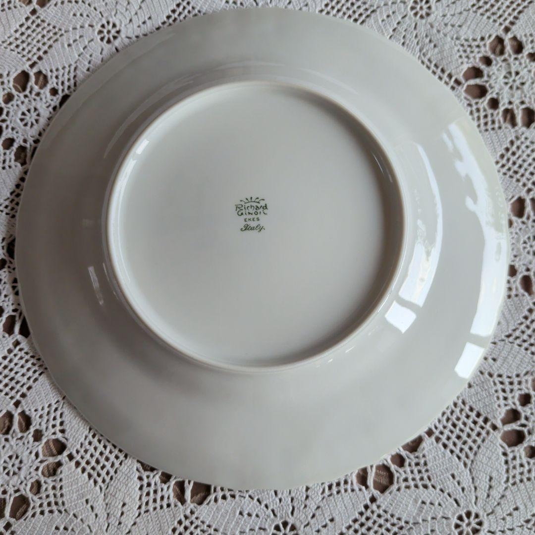 ジノリ新品ベッキホワイト　26cmプレート
