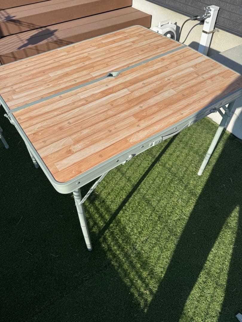 ロゴス　ベンチテーブルセット６人