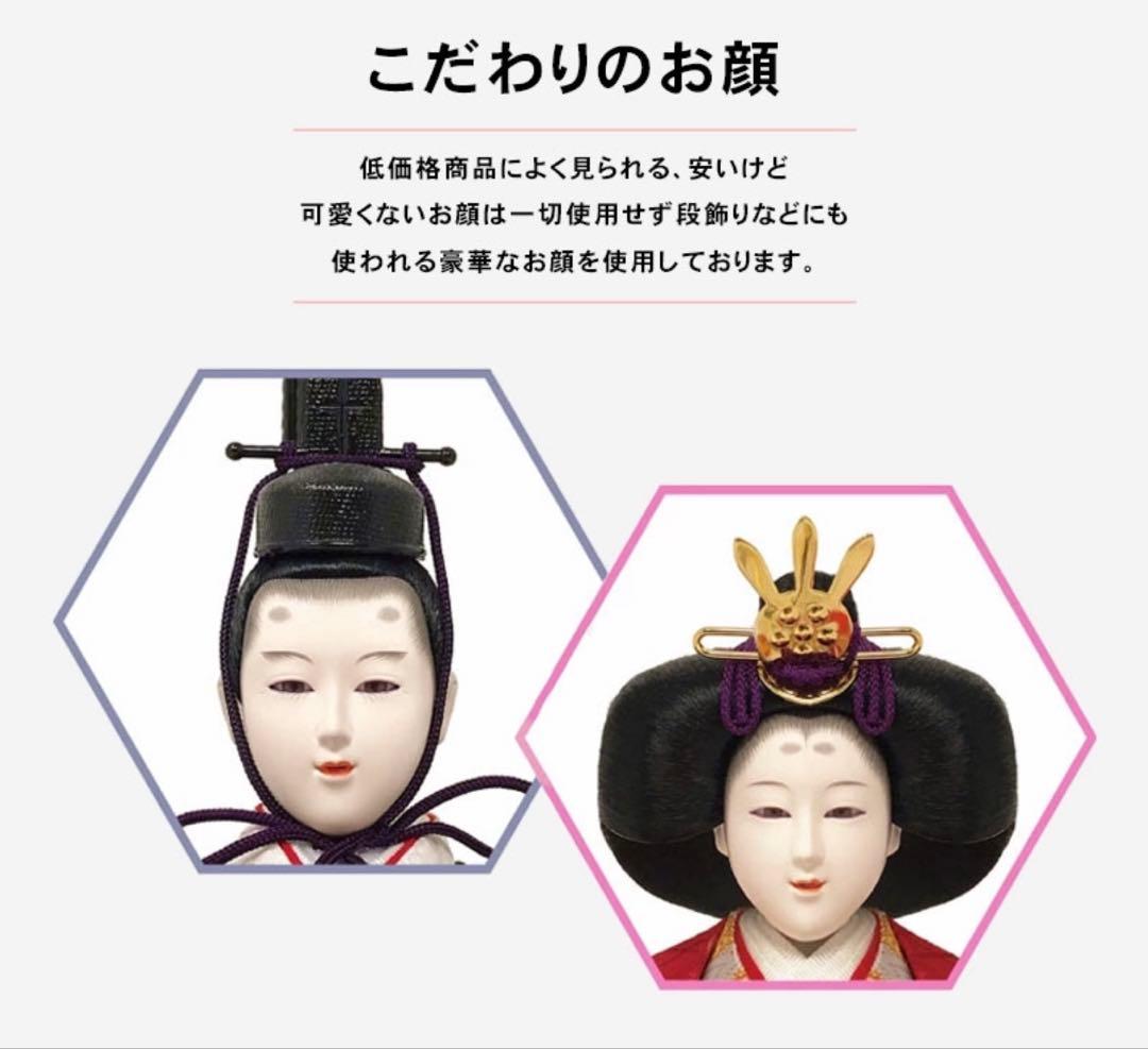 2025年2月購入　雛人形　恵月人形本舗　新品未使用