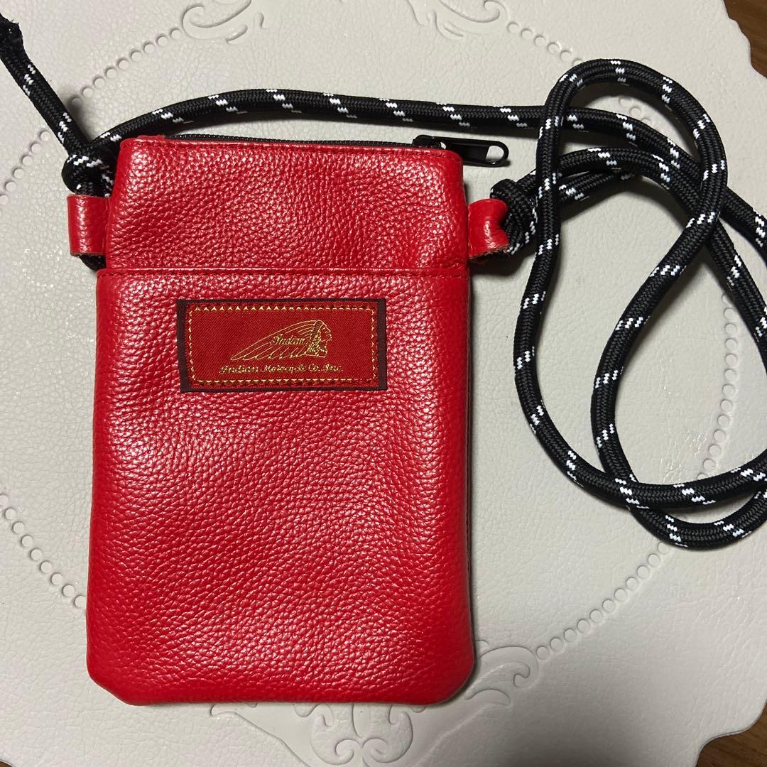 ラッキージョンショルダーウォレット　　　インディアンポーチのセット