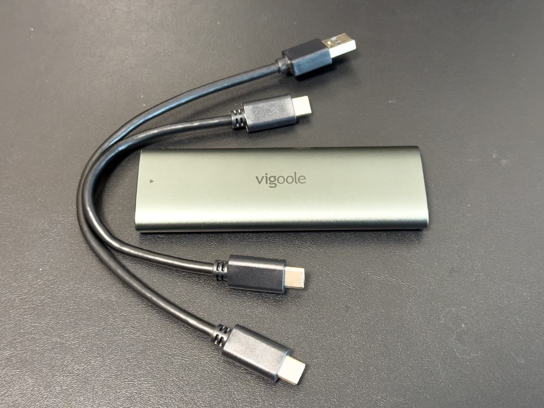 WD Blue SN550 NVMe SSD 1TB 外付けケース付き