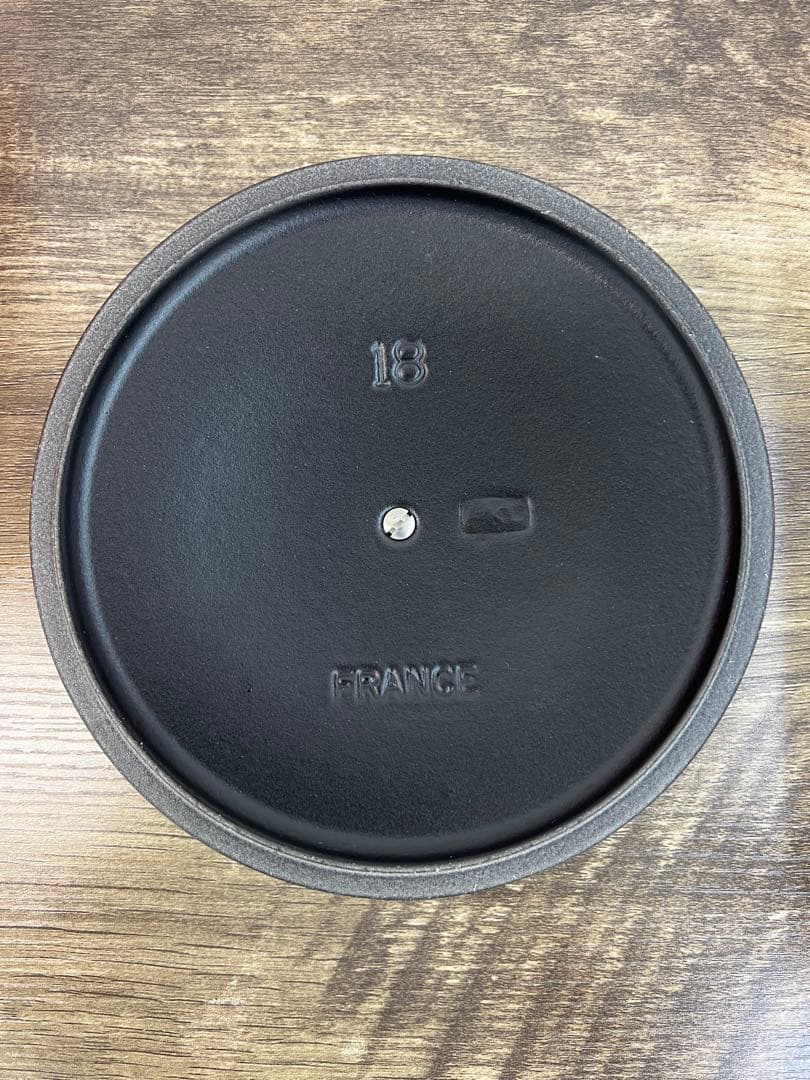 LE CREUSET 両手鍋 18cm 黒