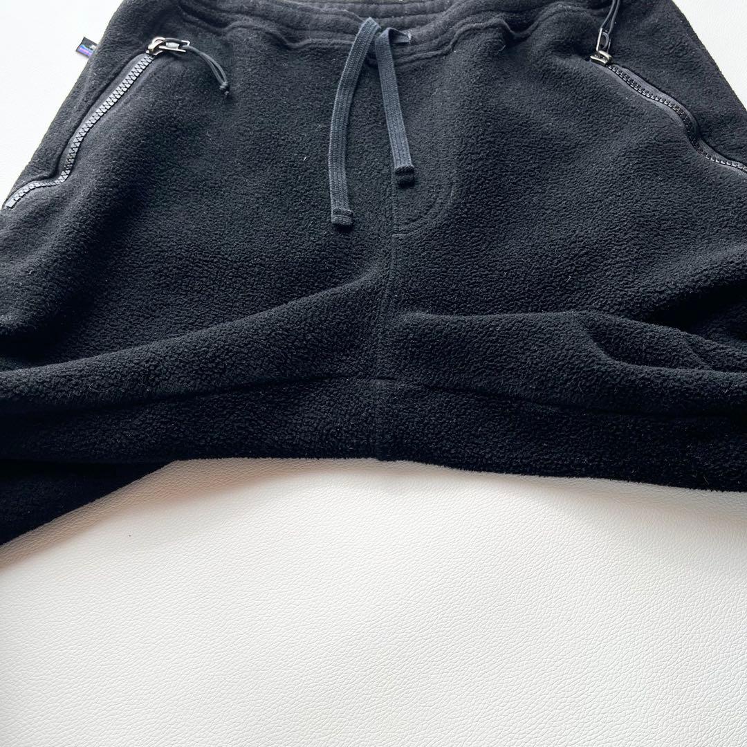 『patagonia』シンチラ／フリースパンツ／XS／ブラック