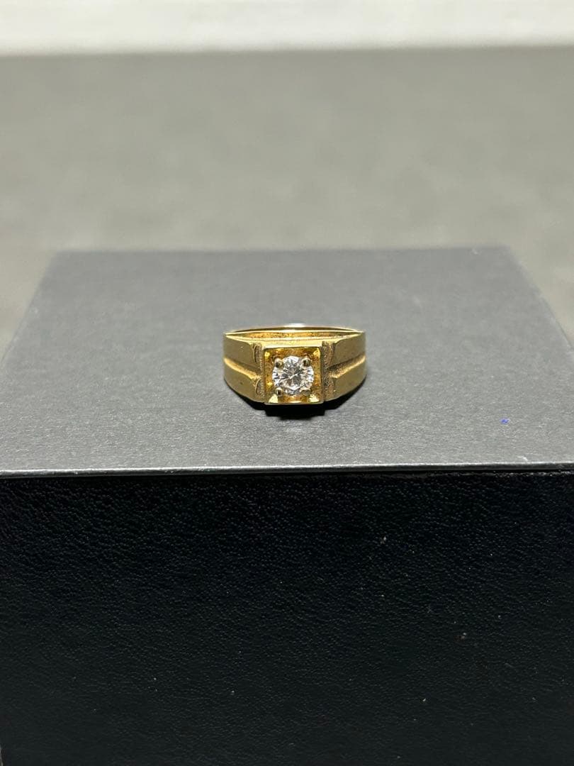 ゴールド リング　K18刻印あり