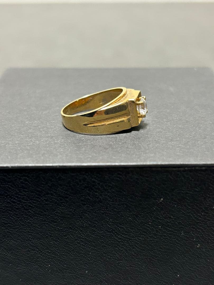 ゴールド リング　K18刻印あり