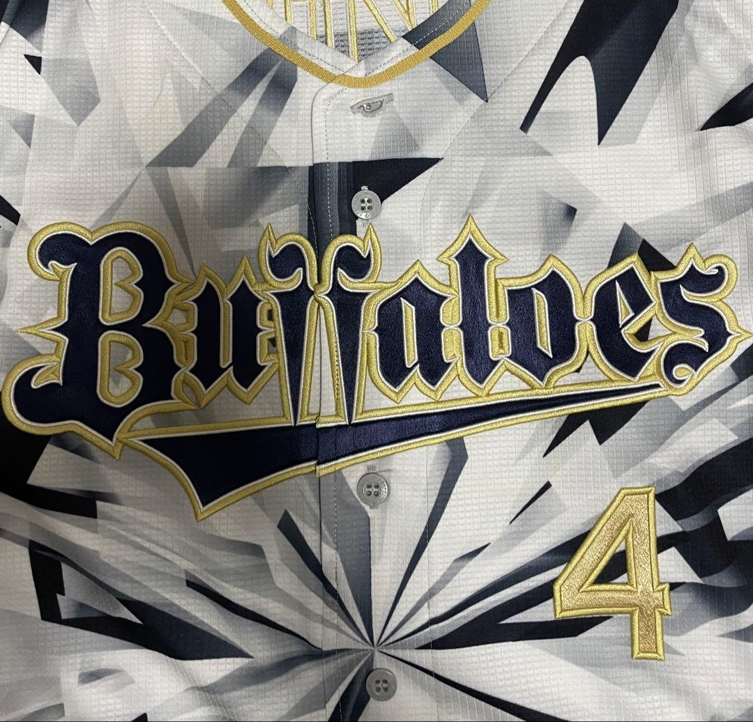 オリックスバファローズ　福田周平　オーセンティック　ユニフォーム　実使用　夏の陣