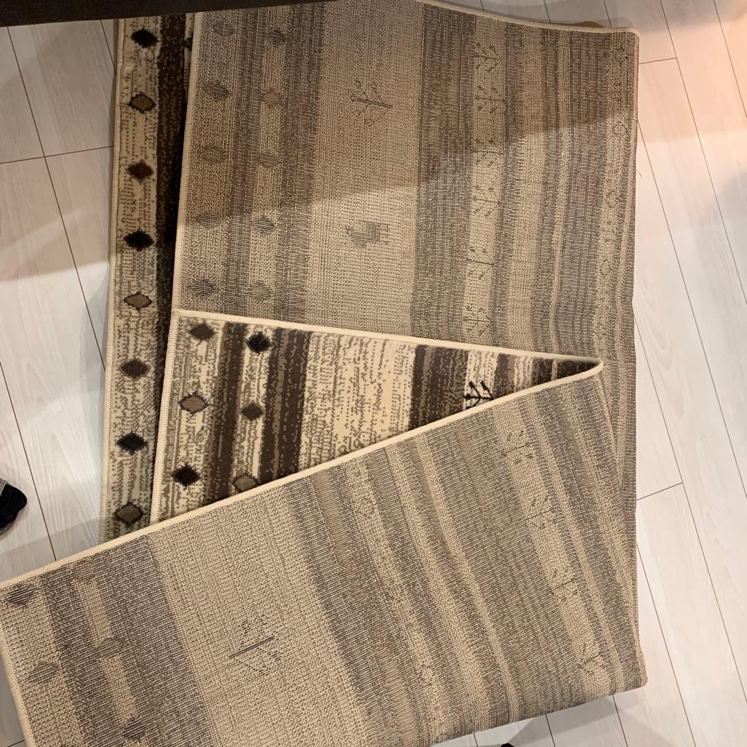 サヤンサヤン　レッタ　ラグマット　カーベット200x200 床暖房