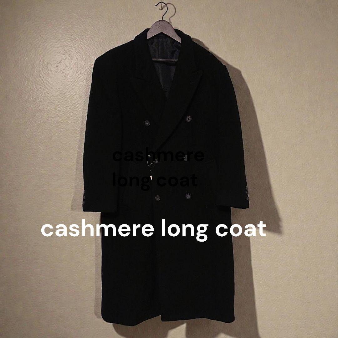 専用出品 オーバーサイズ カシミヤ混 ダブルブレスト チェスターコート新品未使用