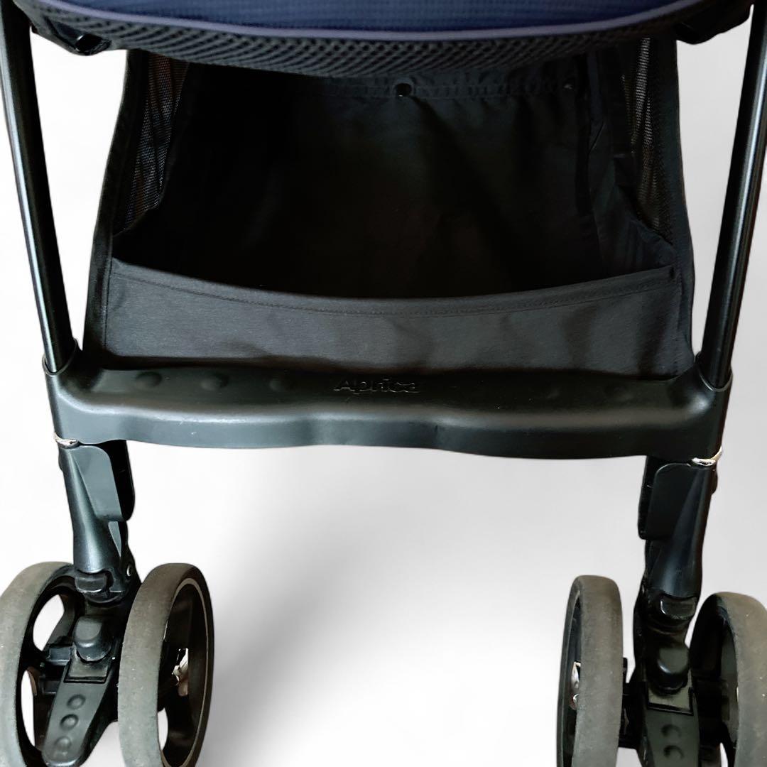 アップリカ ラクーナビッテクッション ベビーカー 限定モデル レザーハンドル