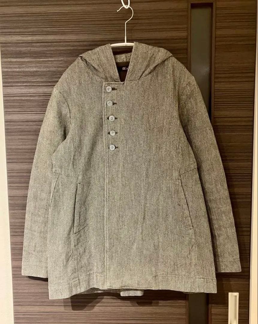 45rpm ハーフコート フード付き グレイ サイズ3