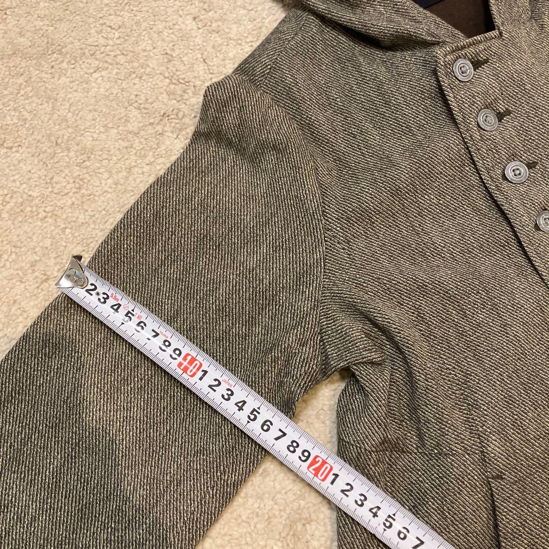 45rpm ハーフコート フード付き グレイ サイズ3