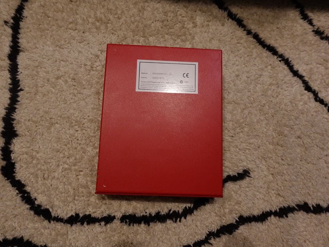 DigiTech Whammy 4 エフェクター レッド ACアダプター付き