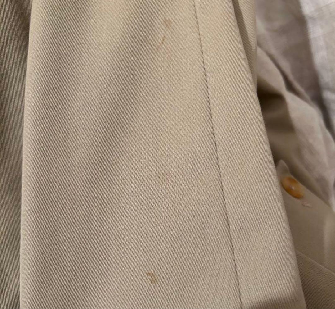 Aquascutum ベルテッドコートmade in England