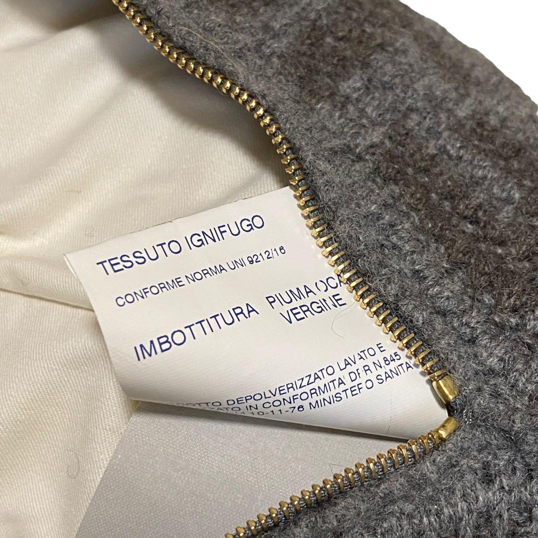 定価17万 未使用 フェンディFENDI FFレクタングル クッション カシミヤ