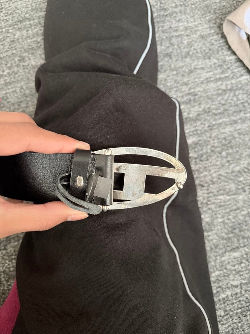 DIESEL ディーゼル ベルト ブラック 75サイズ