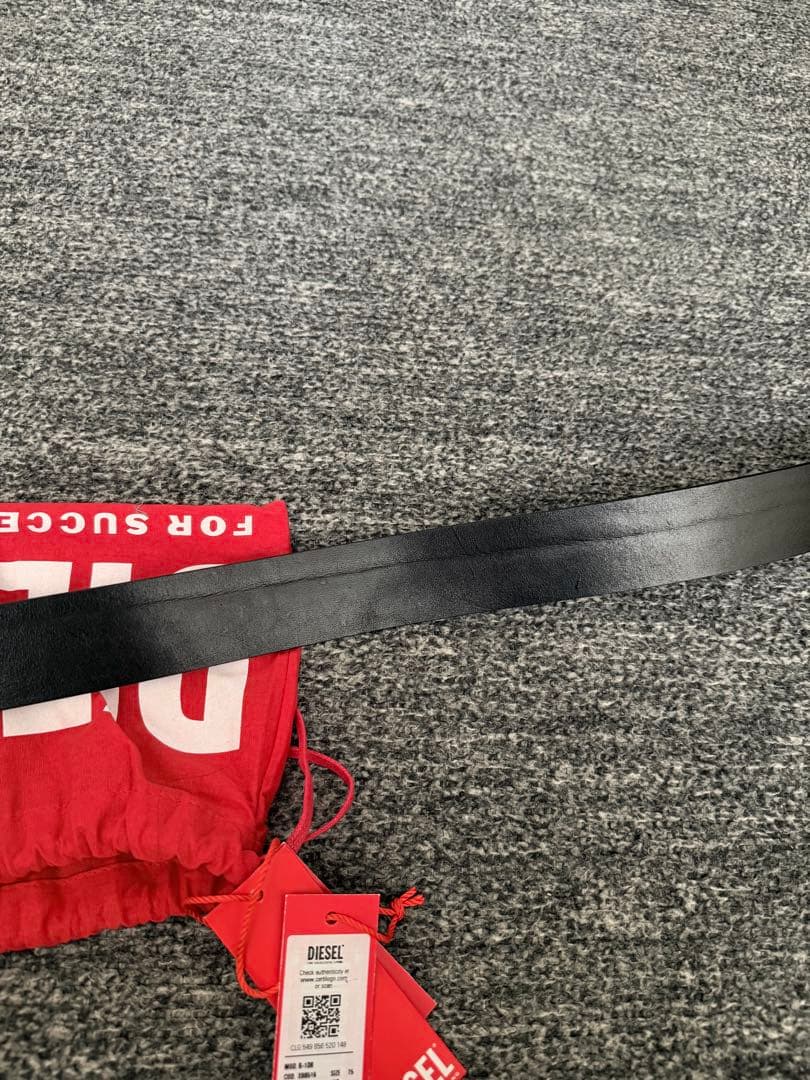 DIESEL ディーゼル ベルト ブラック 75サイズ