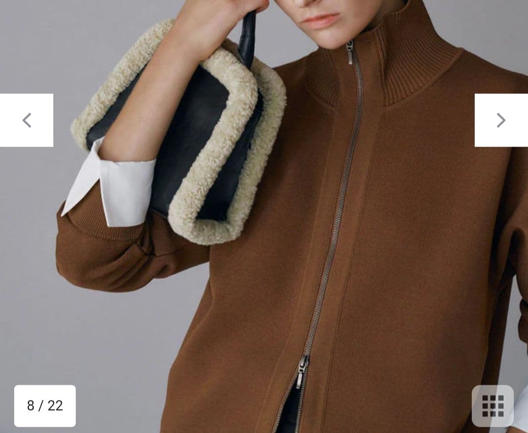 ICB シンセティックダブルフェイス ニットトラックジャケット 36,960円