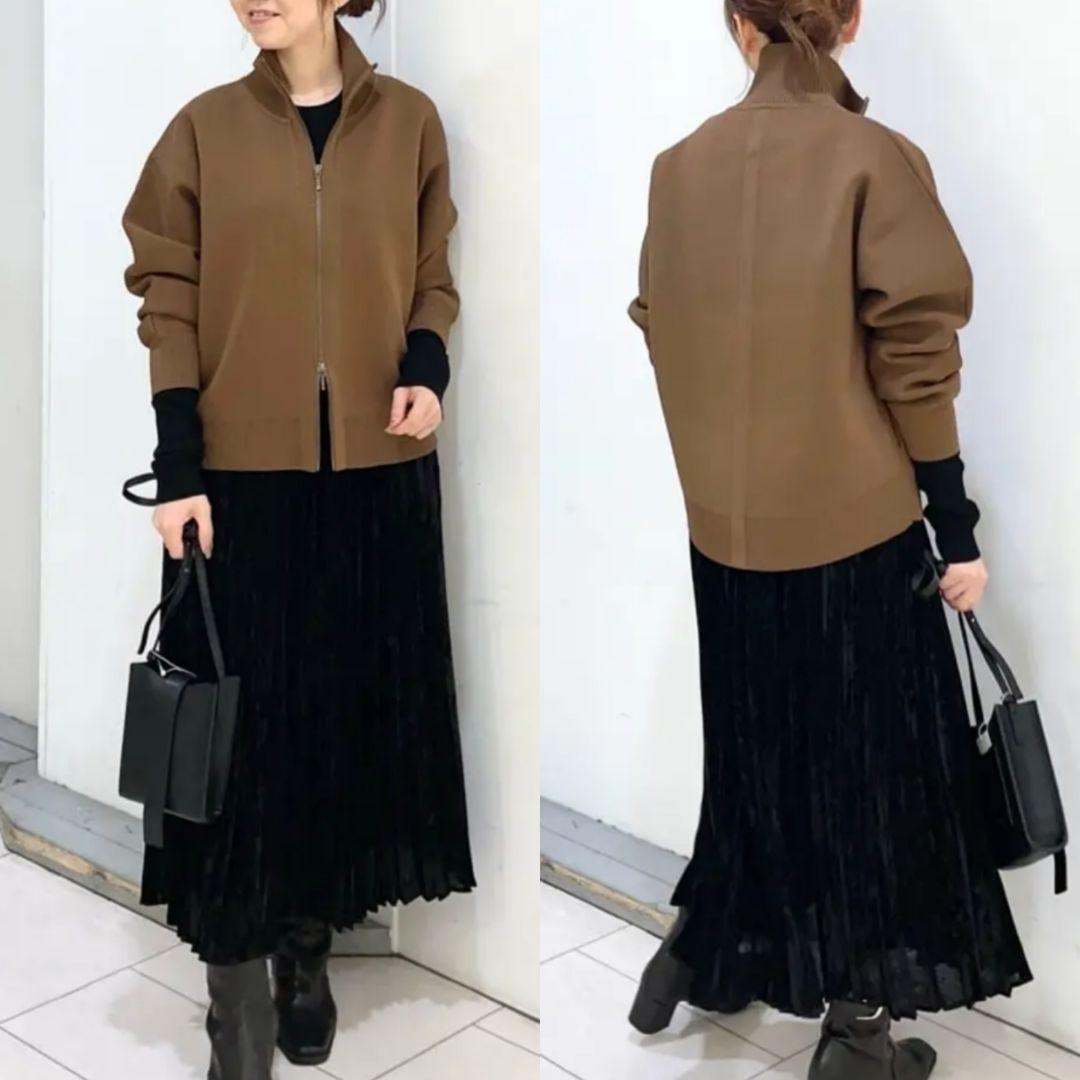 ICB シンセティックダブルフェイス ニットトラックジャケット 36,960円