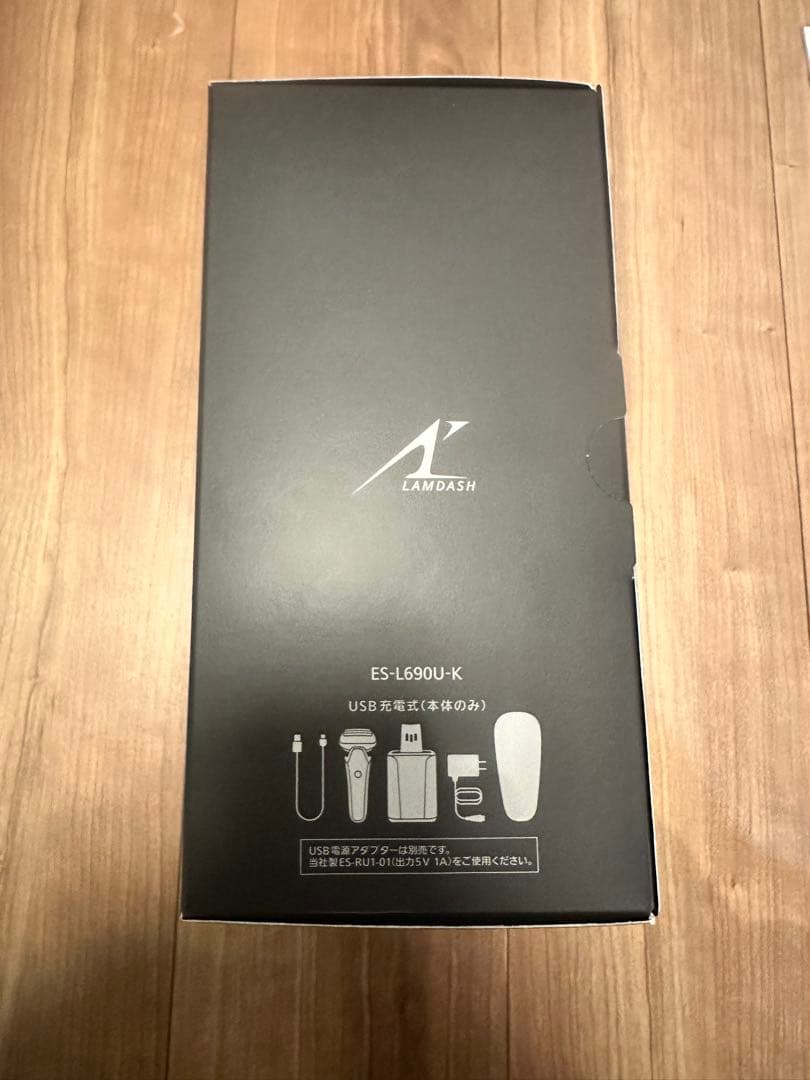 【新品未使用】ラムダッシュ PRO6 6枚刃 ES-L690U-K 最上級モデル