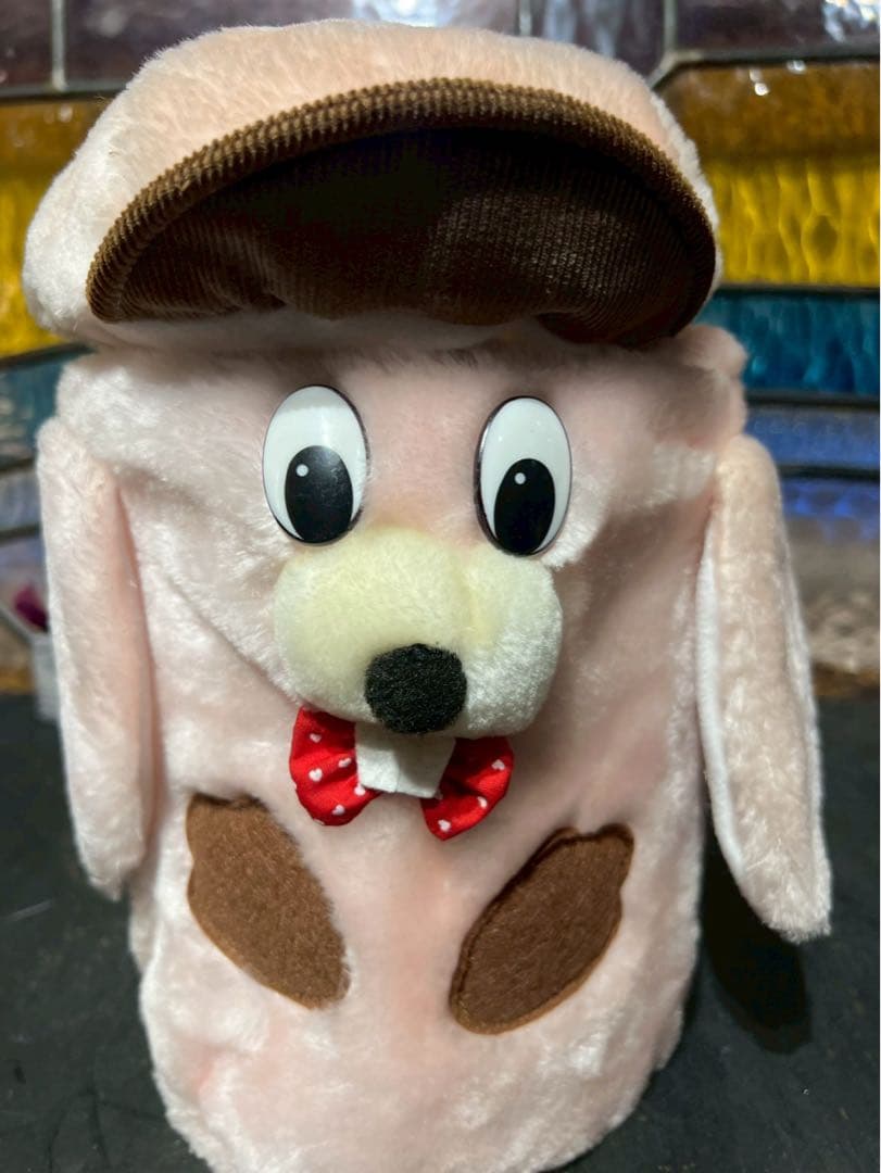 レア 未使用 ぬいぐるみ ダストボックス ごみ箱 インテリア当時物 昭和レトロ