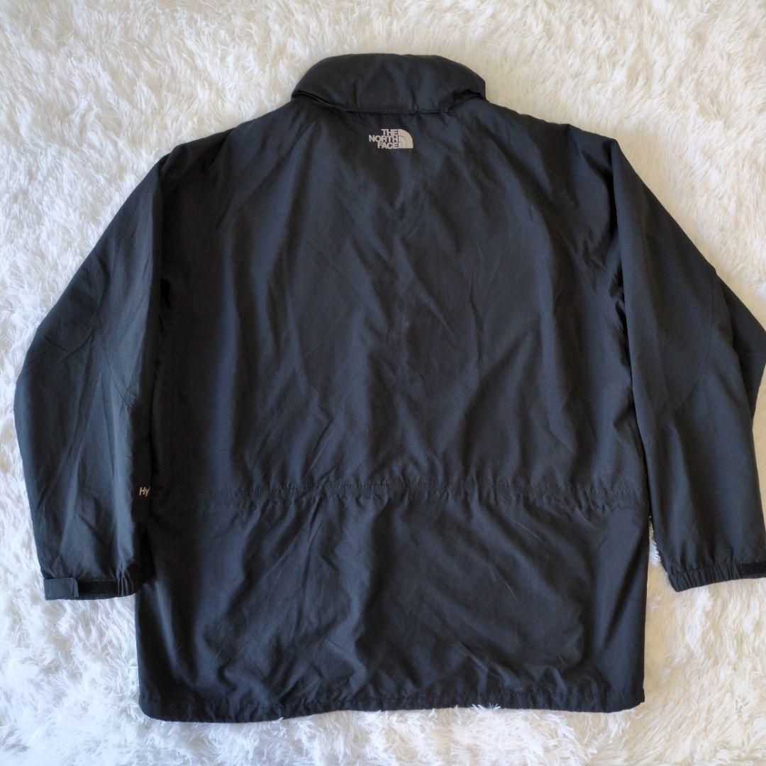 XXL HyVent ノースフェイス ウォッシャブル マウンテンパーカー 黒