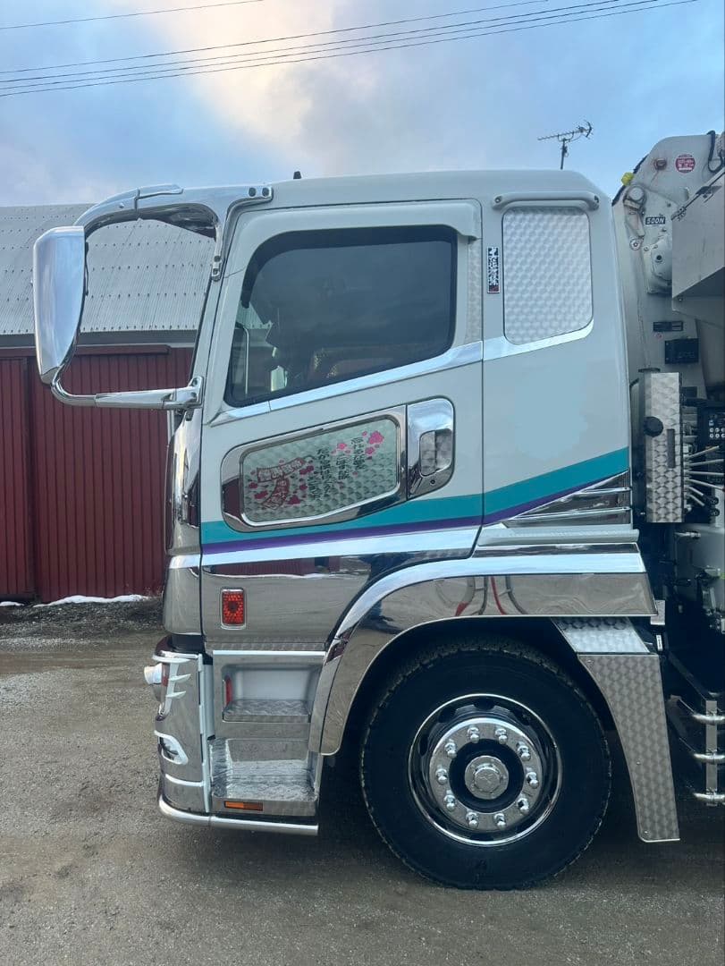 17スーパーグレート等　寝台アッパーモール　鏡面ステンレスアレンジ　オリジナル