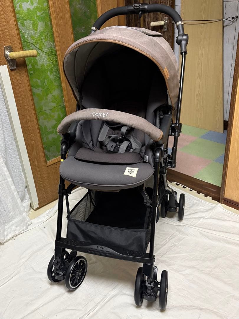 コンビ ベビーカー スゴカルα compact エッグショック シンプライトAW