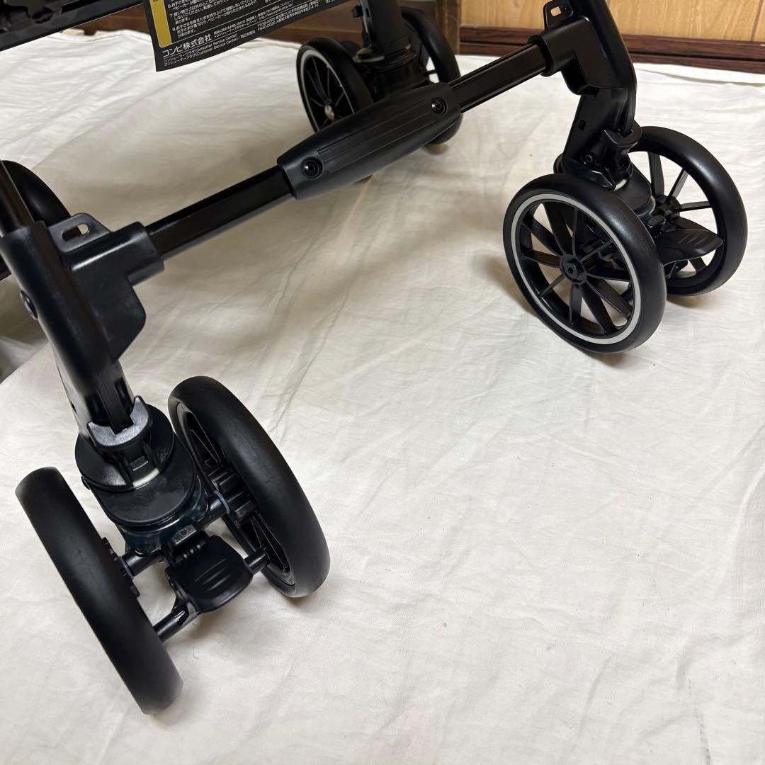 コンビ ベビーカー スゴカルα compact エッグショック シンプライトAW